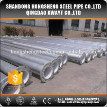 Glavanized flange steel pipes for water material